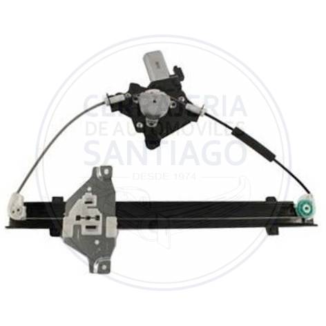 CREMALLERA ALZA VIDRIO CHEVROLET SAIL 11-16 CON MOTOR FLH