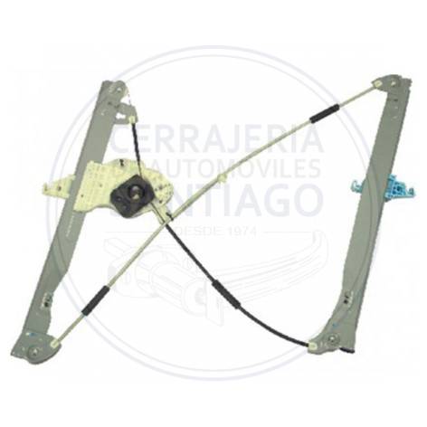 CREMALLERA ALZA VIDRIO PEUGEOT 206 207 FRH SIN MOTOR