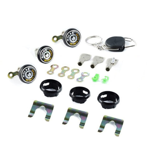 KIT 3 CILINDROS SEGURIDAD SOLEX UNIVERSAL LLAVE TUBULAR