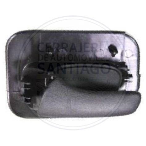MANILLA INTERIOR CHEVROLET CORSA NEGRA RLH TRASERA IZQUIERDA