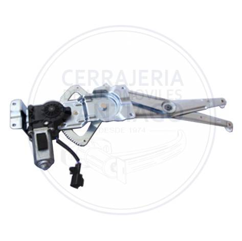 CREMALLERA ALZA VIDRIO CHEVROLET CORSA FLH DELANTERA IZQUIERDA CON MOTOR 5 PUERTAS