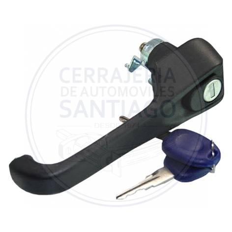 MANILLA EXTERIOR FIAT FIORINO 04-13 FLH DELANTERA IZQUIERDA CON CILINDRO