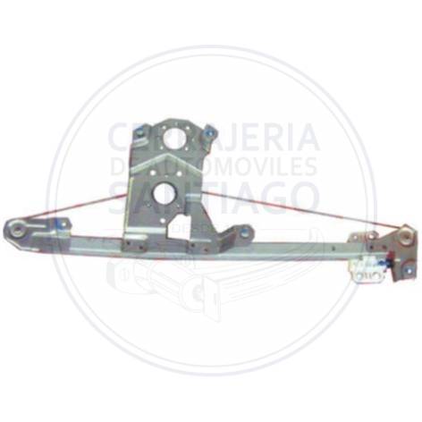 CREMALLERA ALZA VIDRIO CHEVROLET DMAX COLORADO RRH SIN MOTOR