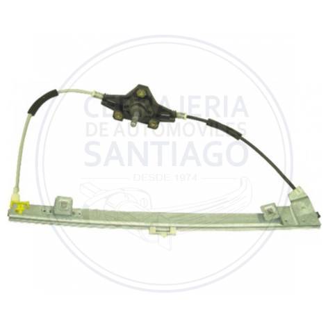 CREMALLERA ALZA VIDRIO RENAULT CLIO 00-06 FLH DELANTERA IZQUIERDA MANUAL 5 PUERTAS