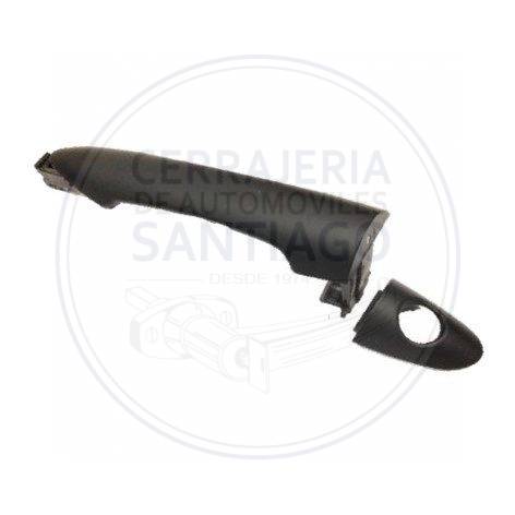 MANILLA EXTERIOR KIA MORNING 11-17 NEGRA FLH DELANTERA IZQUIERDA