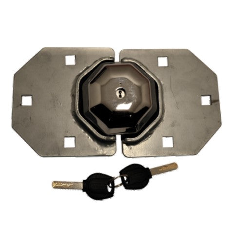 CHAPA SEGURIDAD UNIVERSAL CON SOPORTE