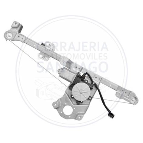 CREMALLERA ALZA VIDRIO CHEVROLET DMAX COLORADO RLH CON MOTOR