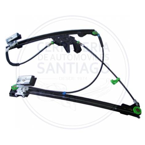 CREMALLERA ALZA VIDRIO VOLKSWAGEN GOLF VENTO FRH SIN MOTOR