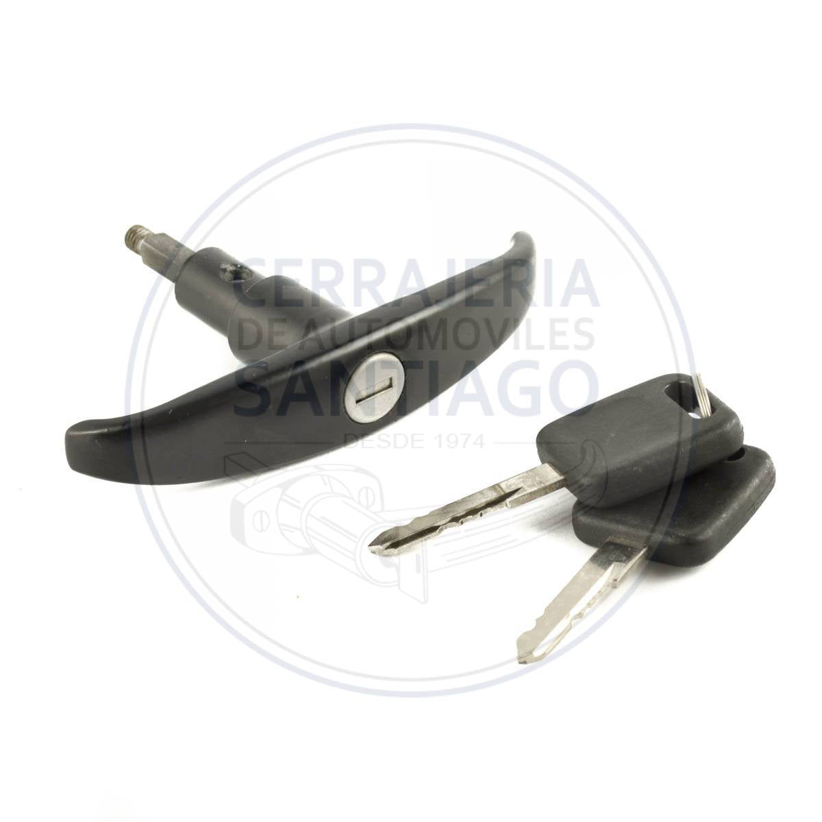 MANILLA PORTALON VOLKSWAGEN KOMBI TIPO T NEGRA